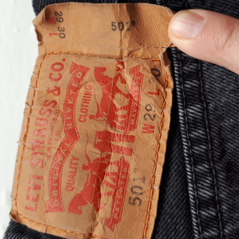 Levi's 501 29×30. 100% cotton. - Picture 3 of 8